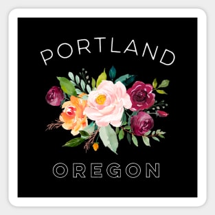 Portland Oregon Flowers for Women Who Love Rose Gardens Sticker